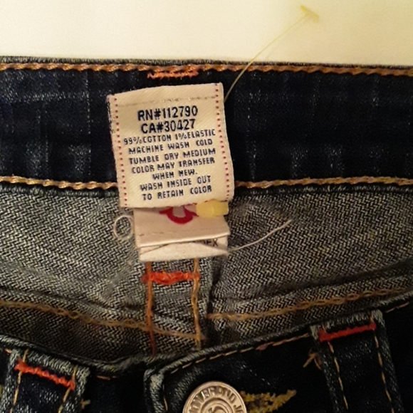 TRUE RELIGION WOMEN JEANS SZ 29 - Picture 5 of 8